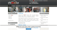 Desktop Screenshot of dommar.eu
